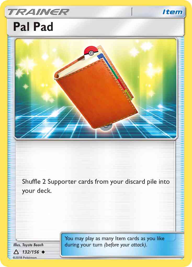 Pal Pad - 132/156 - Uncommon [sm5-132] [Reverse Holo]