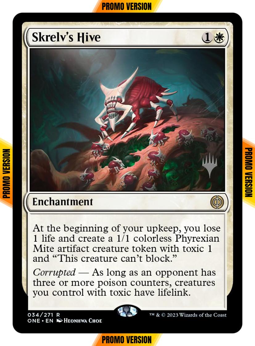 Skrelv's Hive [34p] [Promo Pack] [Phyrexia: All Will Be One: Promos] [Non-Foil]