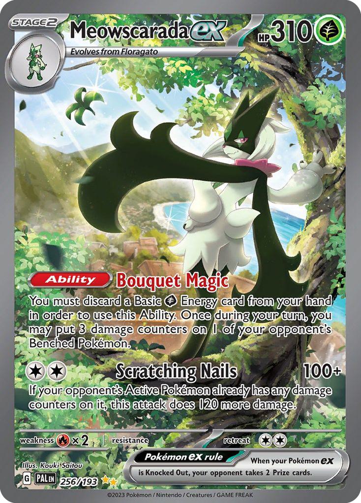 Meowscarada ex - 256/193 - Special Illustration Rare [sv02-256] [Ultra]