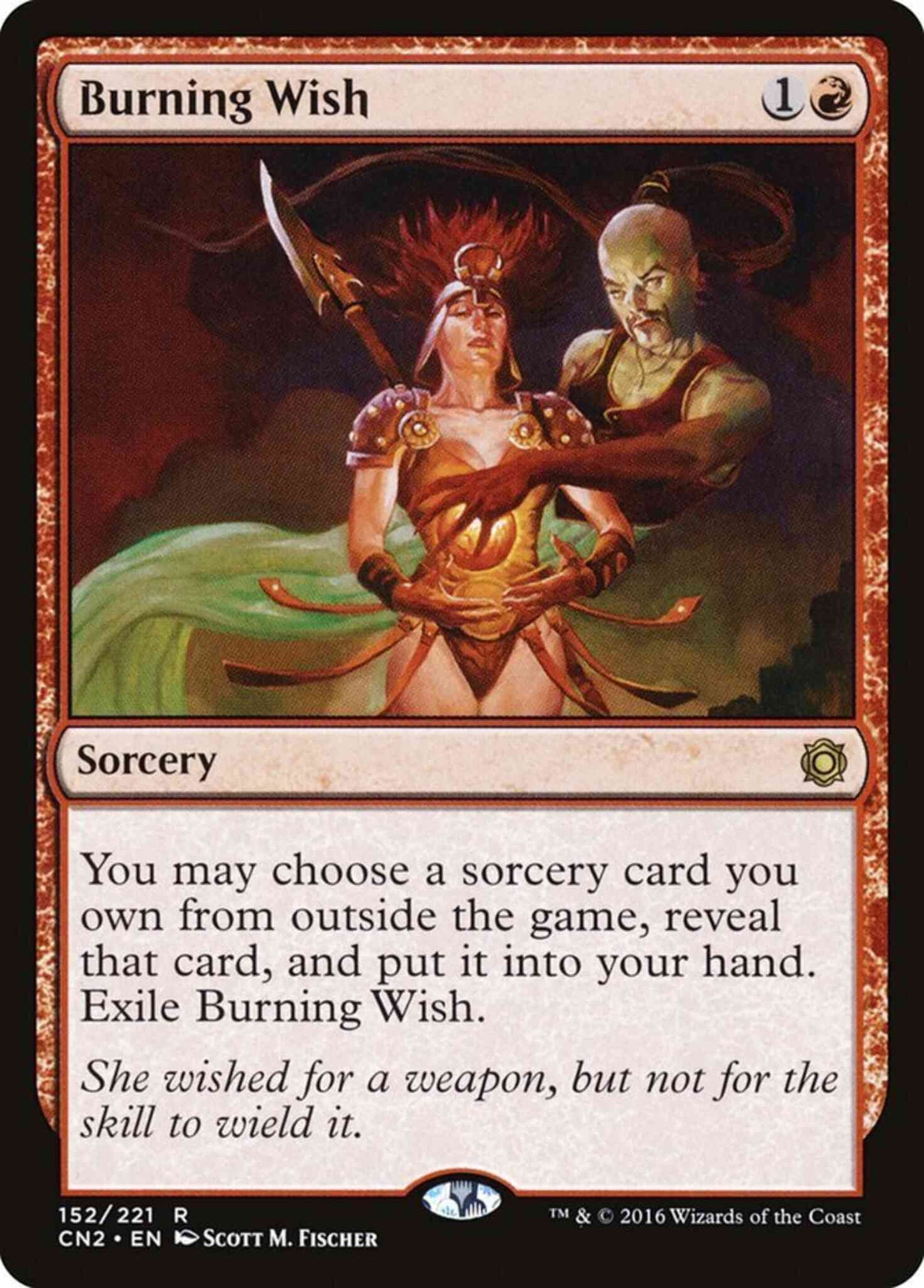 Burning Wish [152] [Conspiracy Take The Crown] [Non-Foil]