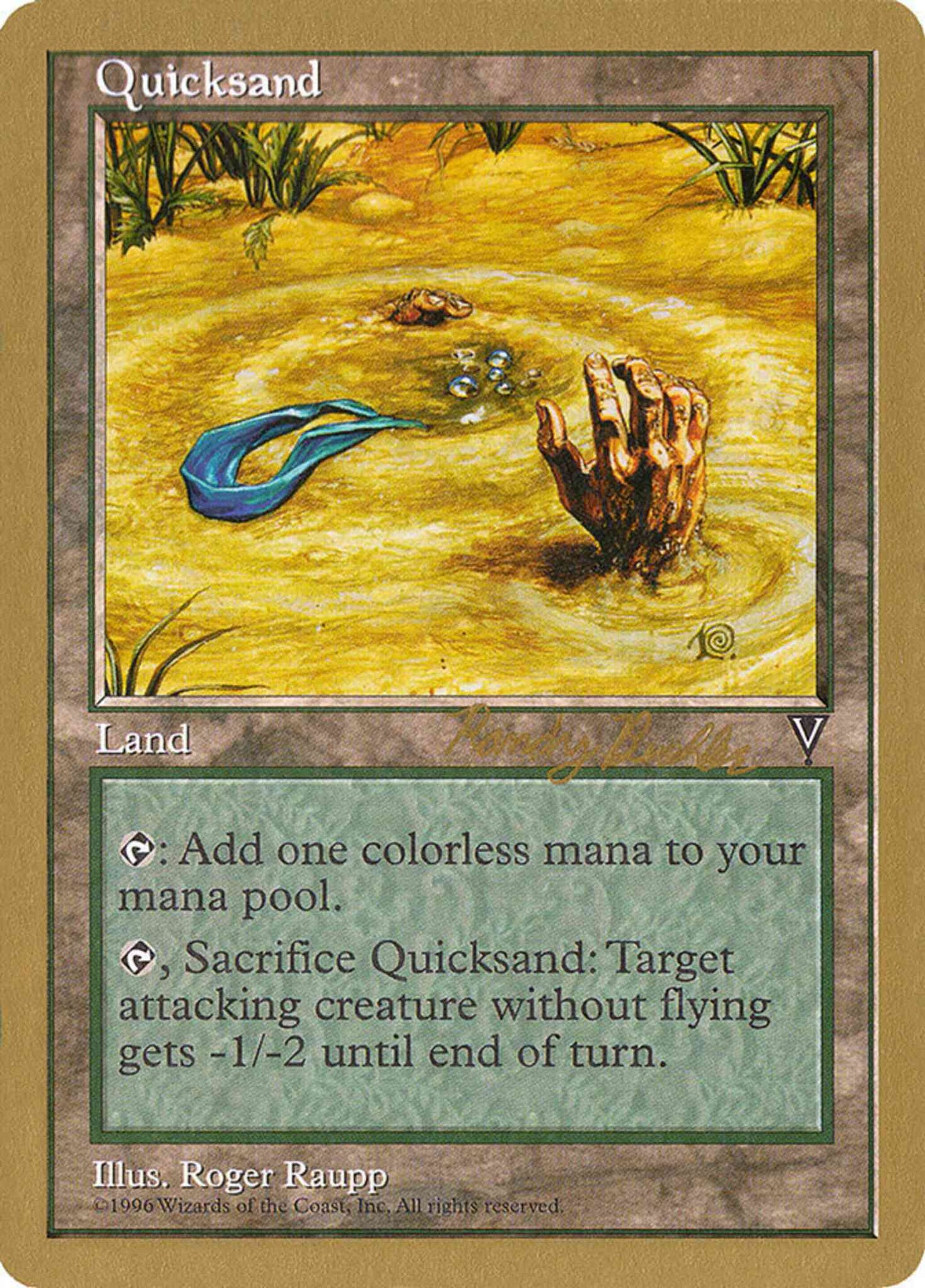 Quicksand [rb166] [World Championship Decks 1998] [Non-Foil]