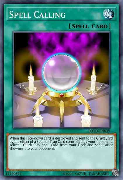 Spell Calling - POTD-EN039 - Rare - 1st Edition