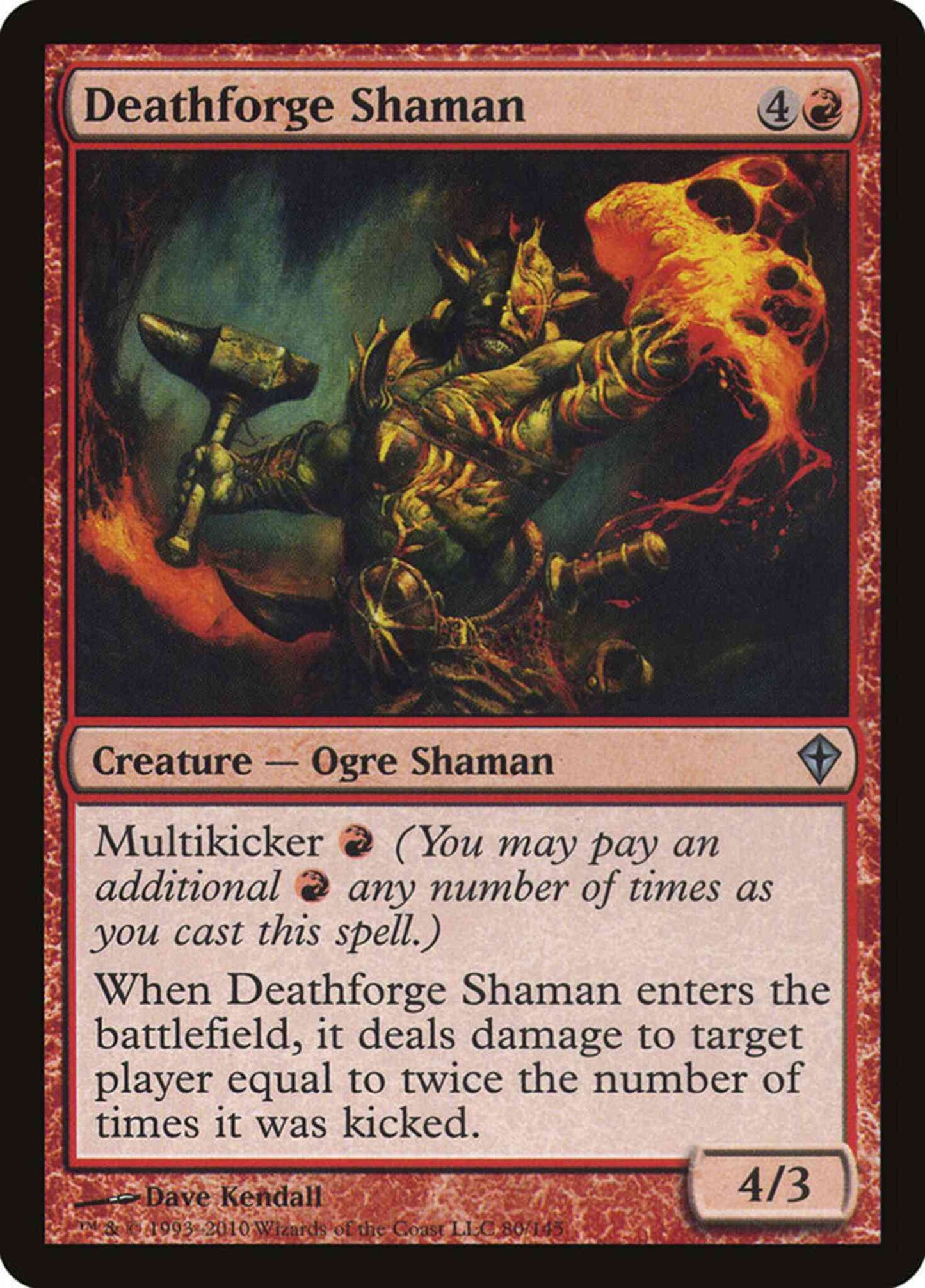 Deathforge Shaman [80] [Worldwake] [Non-Foil]