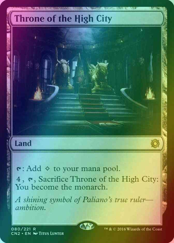 Throne of the High City [80] [Conspiracy Take The Crown] [Foil]