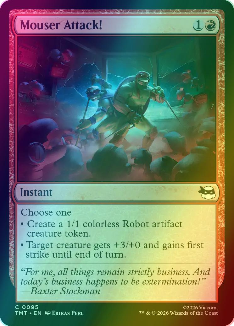 Mouser Attack! [95] [Teenage Mutant Ninja Turtles] [Foil]