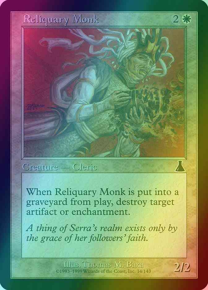 Reliquary Monk [14] [Urza's Destiny] [Foil]
