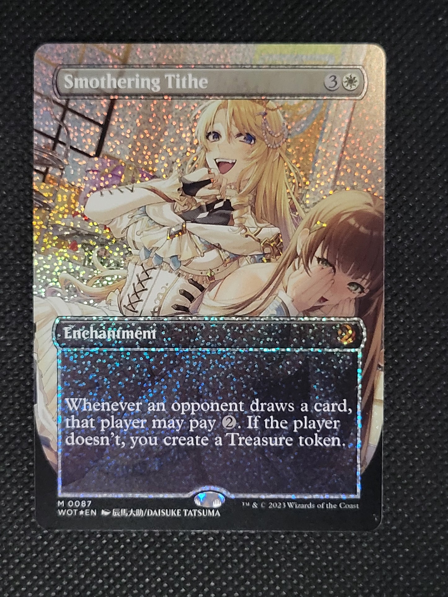 Smothering Tithe — Borderless|Anime|Confetti Foil — ID 18055