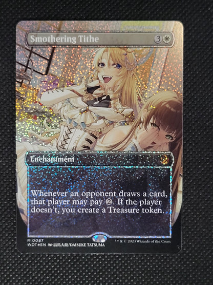 Smothering Tithe — Borderless|Anime|Confetti Foil — ID 18055