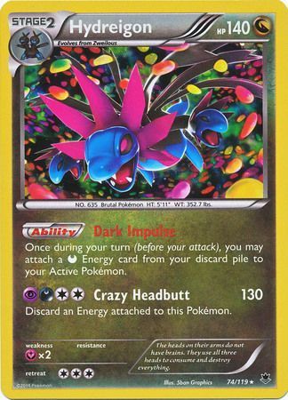 Hydreigon - 74/119 - Cosmos Holo Promo [Holo]
