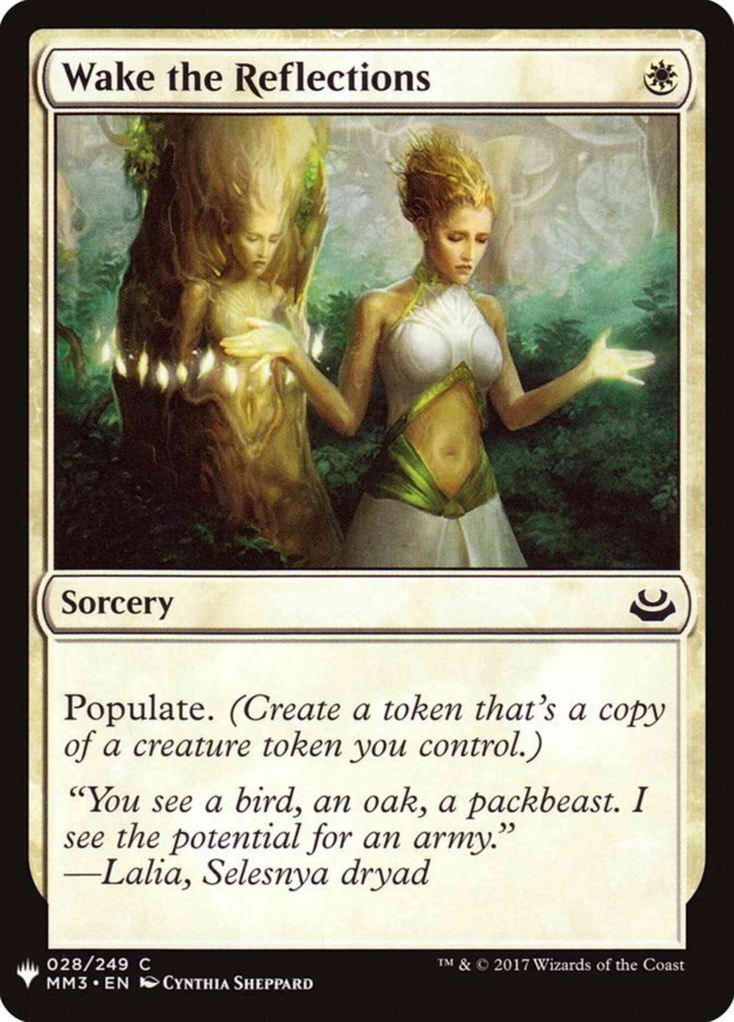 Wake the Reflections [MM3-28] [The List] [Non-Foil]