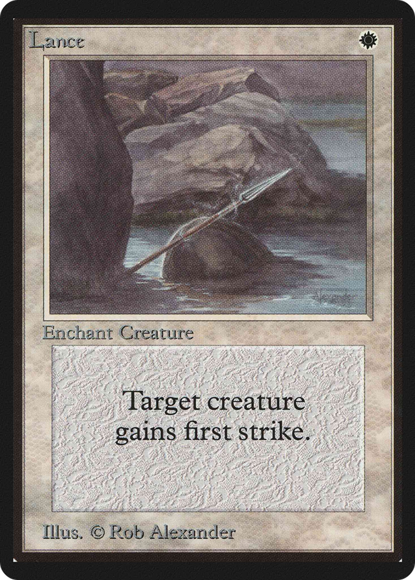 Lance [28] [Limited Edition Beta] [Non-Foil]