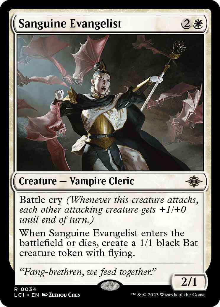 Sanguine Evangelist [34] [The Lost Caverns of Ixalan] [Non-Foil]