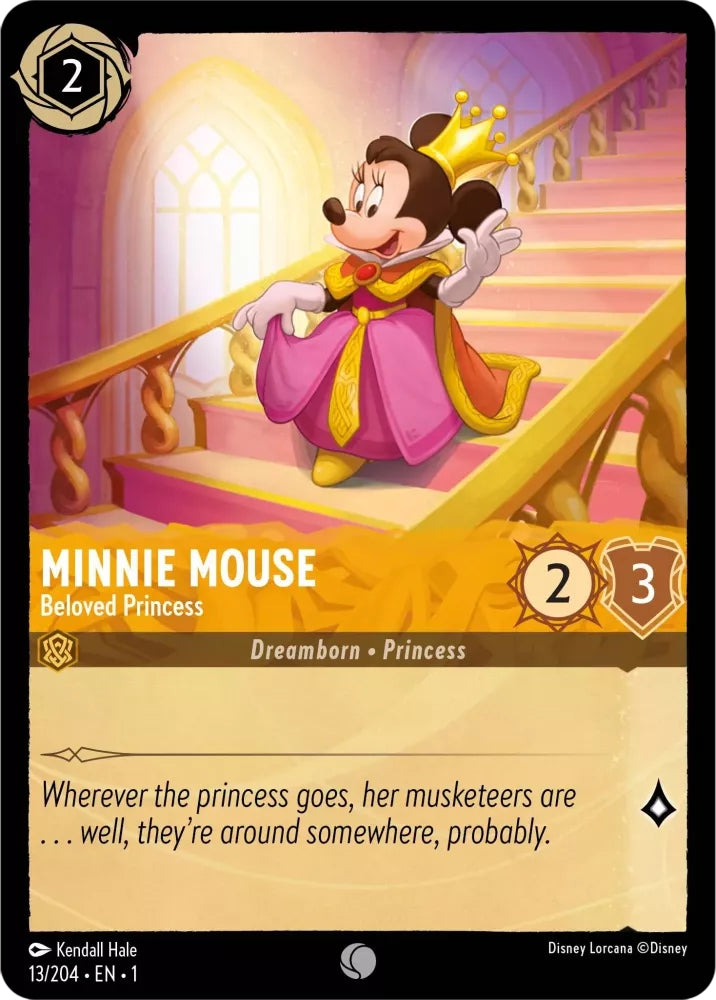 Minnie Mouse - Beloved Princess - 13/204 [The First Chapter] [Non-Foil]