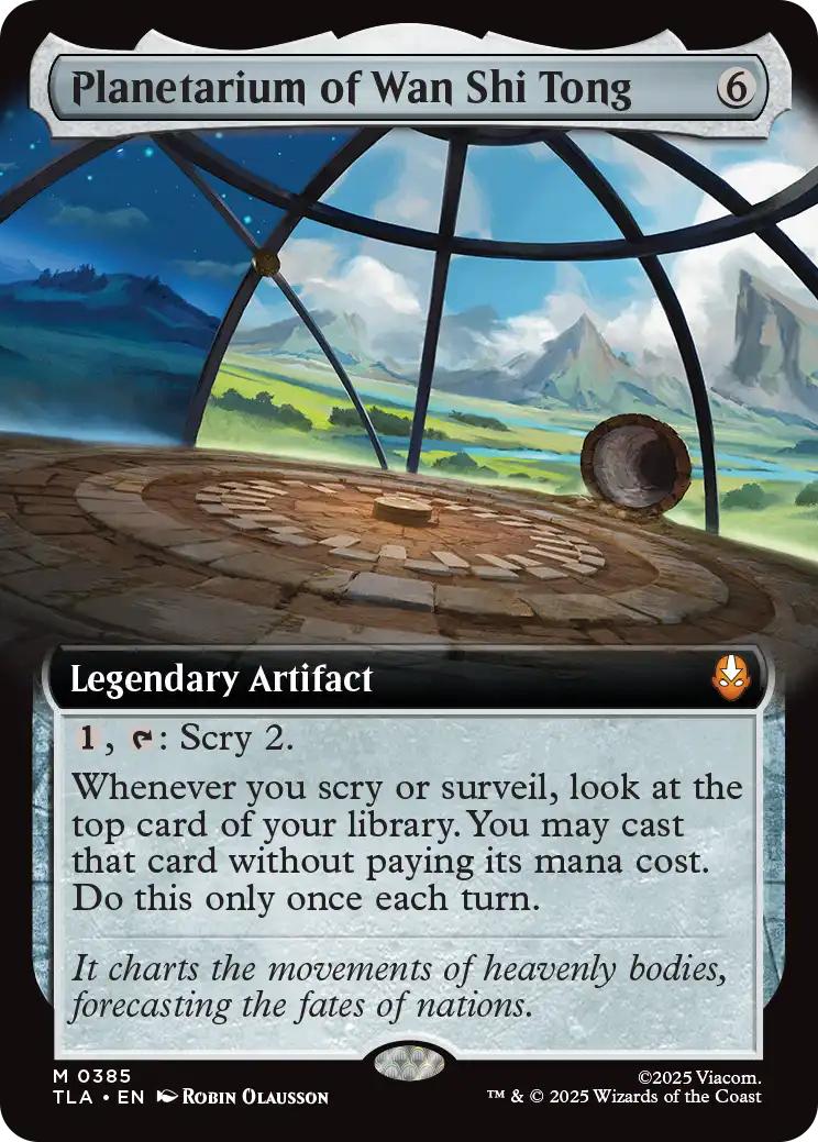 Planetarium of Wan Shi Tong [385] [Extended Art] [Avatar: The Last Airbender] [Non-Foil]