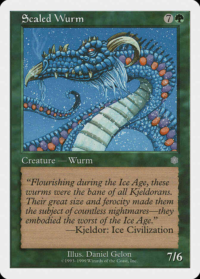 Scaled Wurm [65] [Battle Royale Box Set] [Non-Foil]