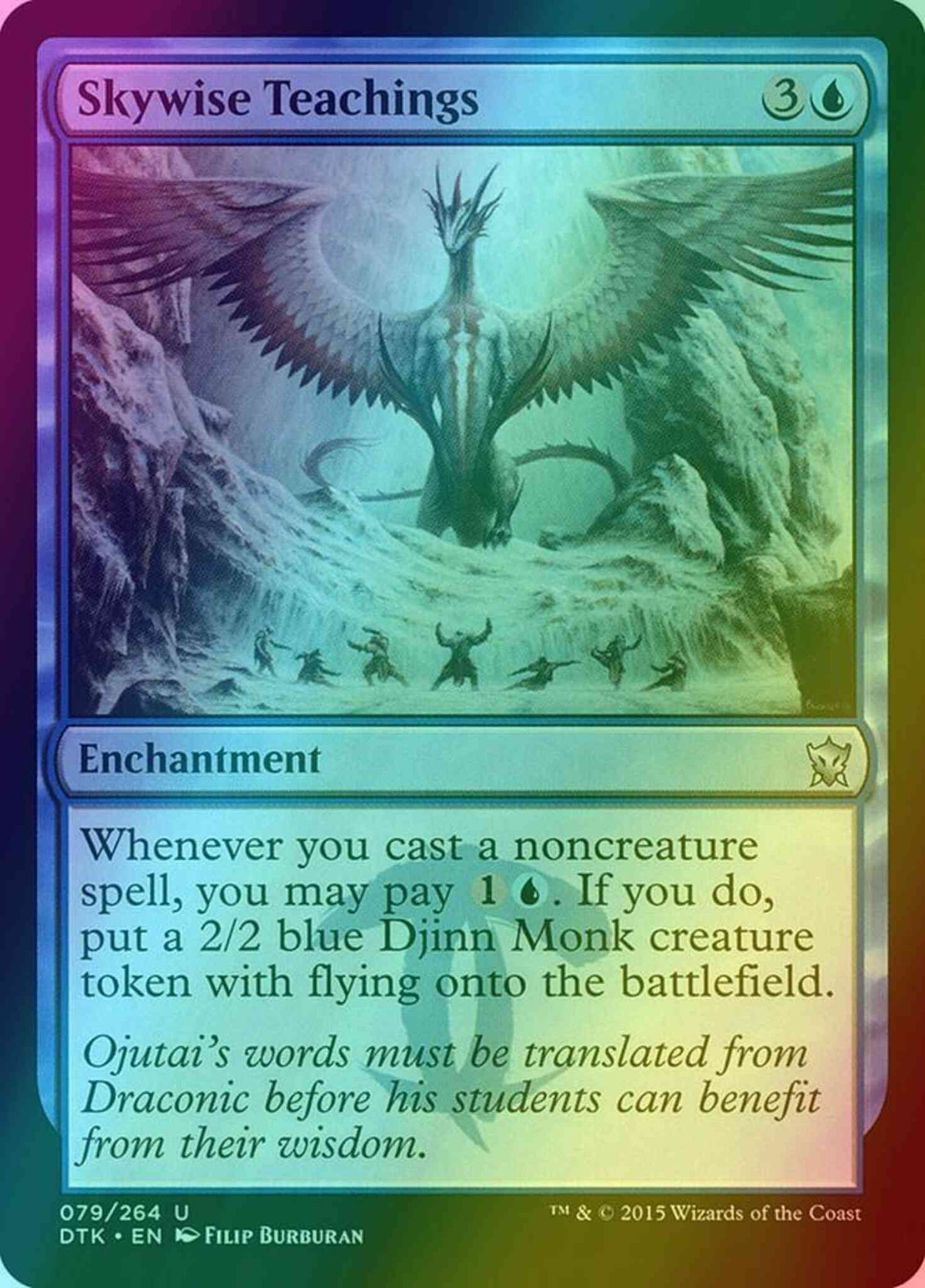 Skywise Teachings [79] [Dragons Of Tarkir] [Foil]