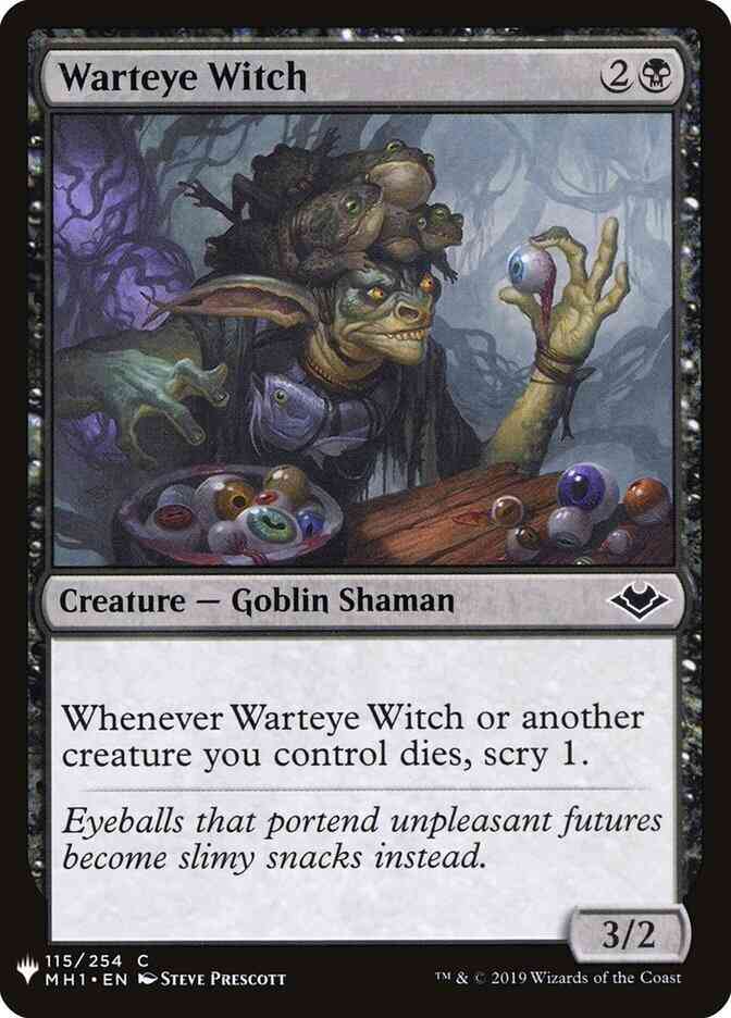 Warteye Witch [MH1-115] [The List] [Non-Foil]