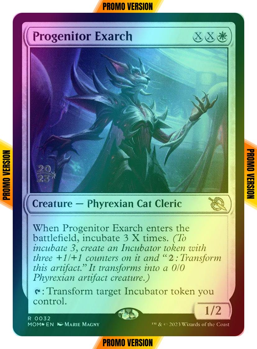 Progenitor Exarch [32s] [Prerelease] [March of the Machine: Promos] [Foil]
