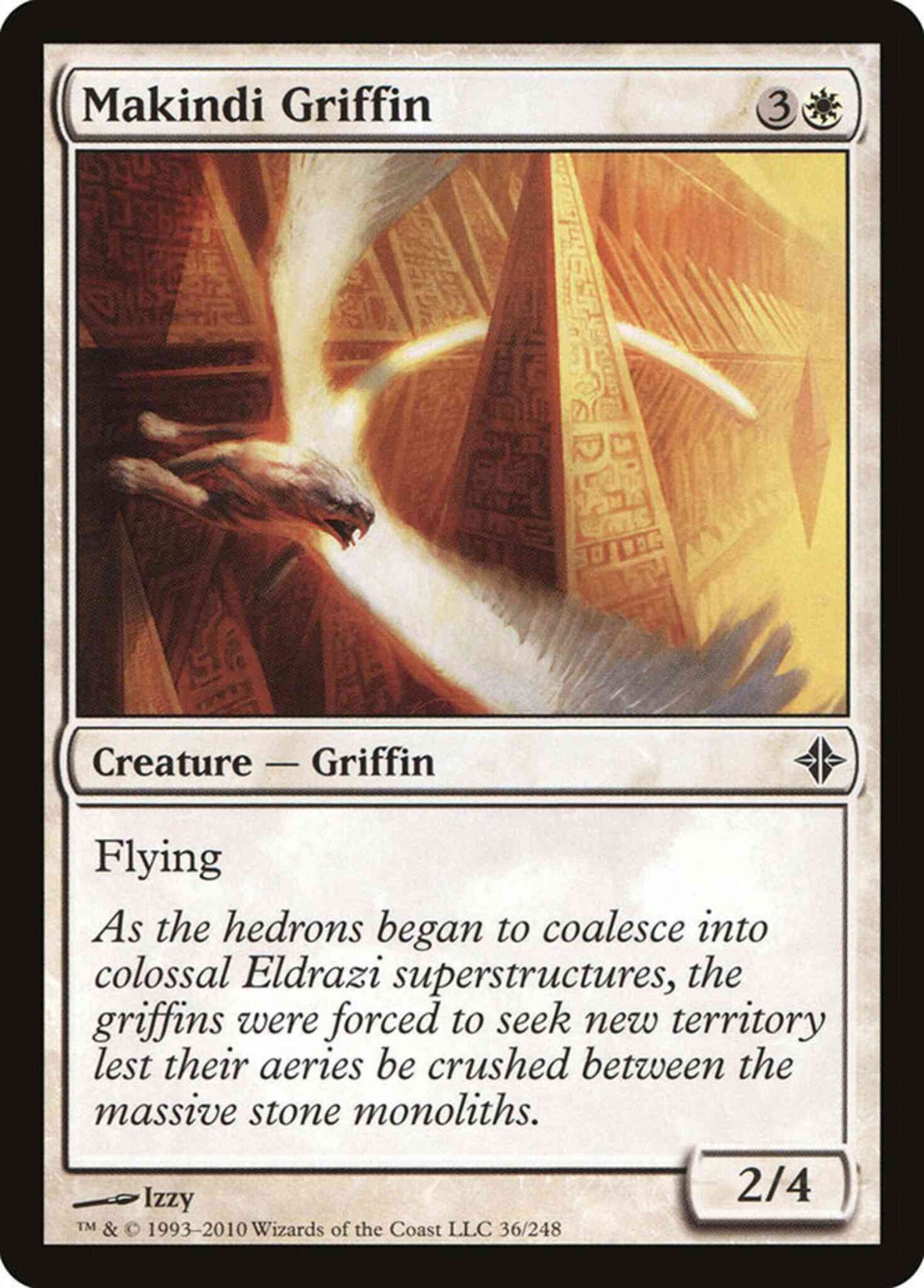 Makindi Griffin [36] [Rise Of The Eldrazi] [Non-Foil]