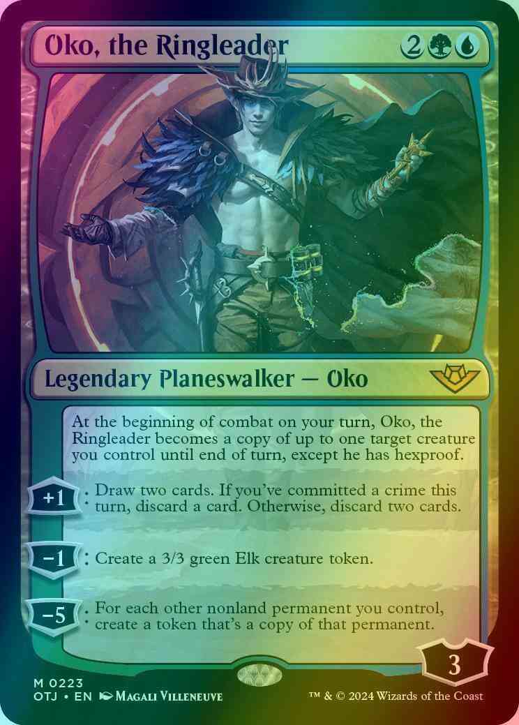 Oko, the Ringleader [223] [Outlaws of Thunder Junction] [Foil]