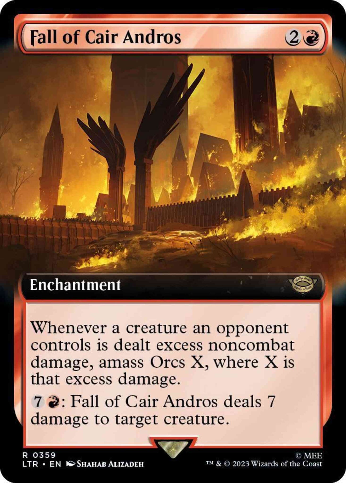 Fall of Cair Andros [359] [Extended Art] [The Lord of the Rings: Tales of Middle-earth] [Non-Foil]