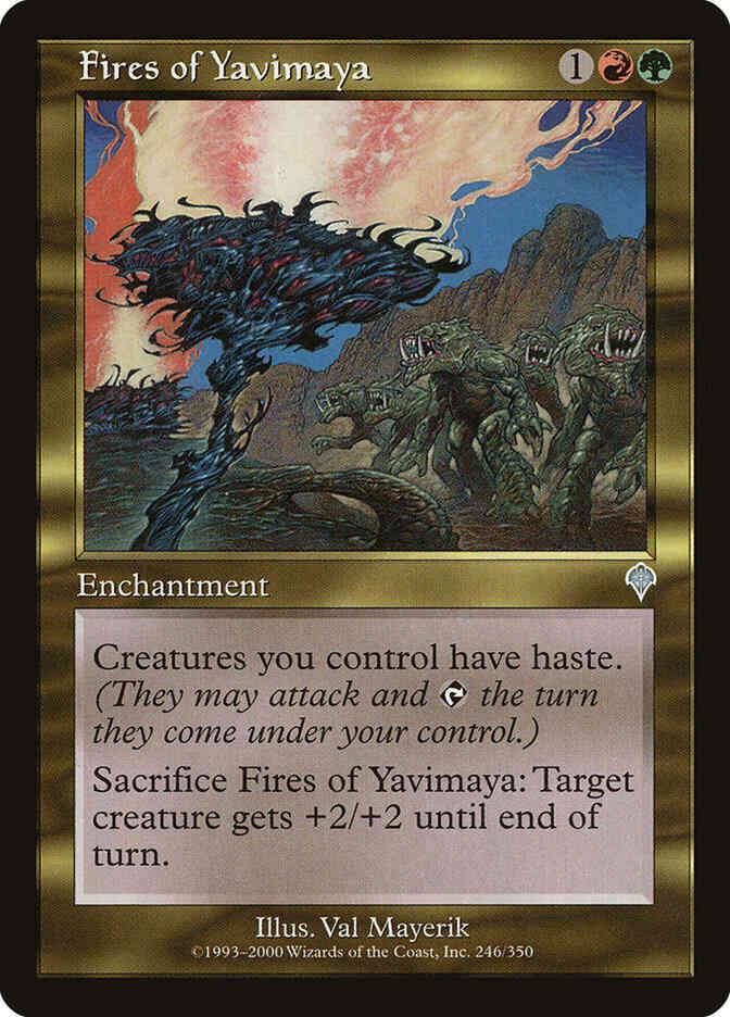 Fires of Yavimaya [246] [Invasion] [Non-Foil]