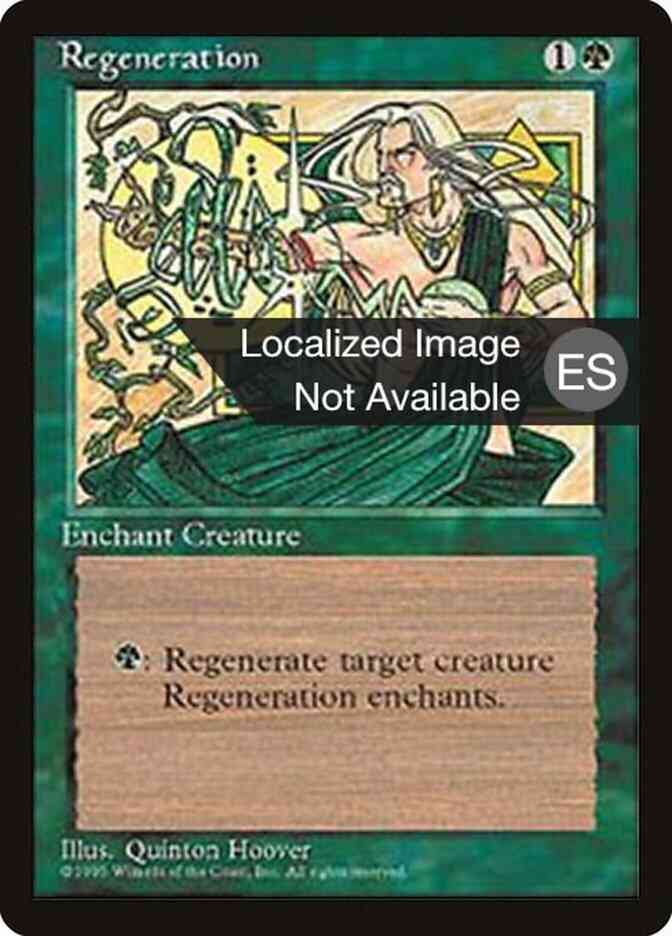 Regeneration - Spanish [268] [Fourth Edition Black Border: Spanish] [Non-Foil]