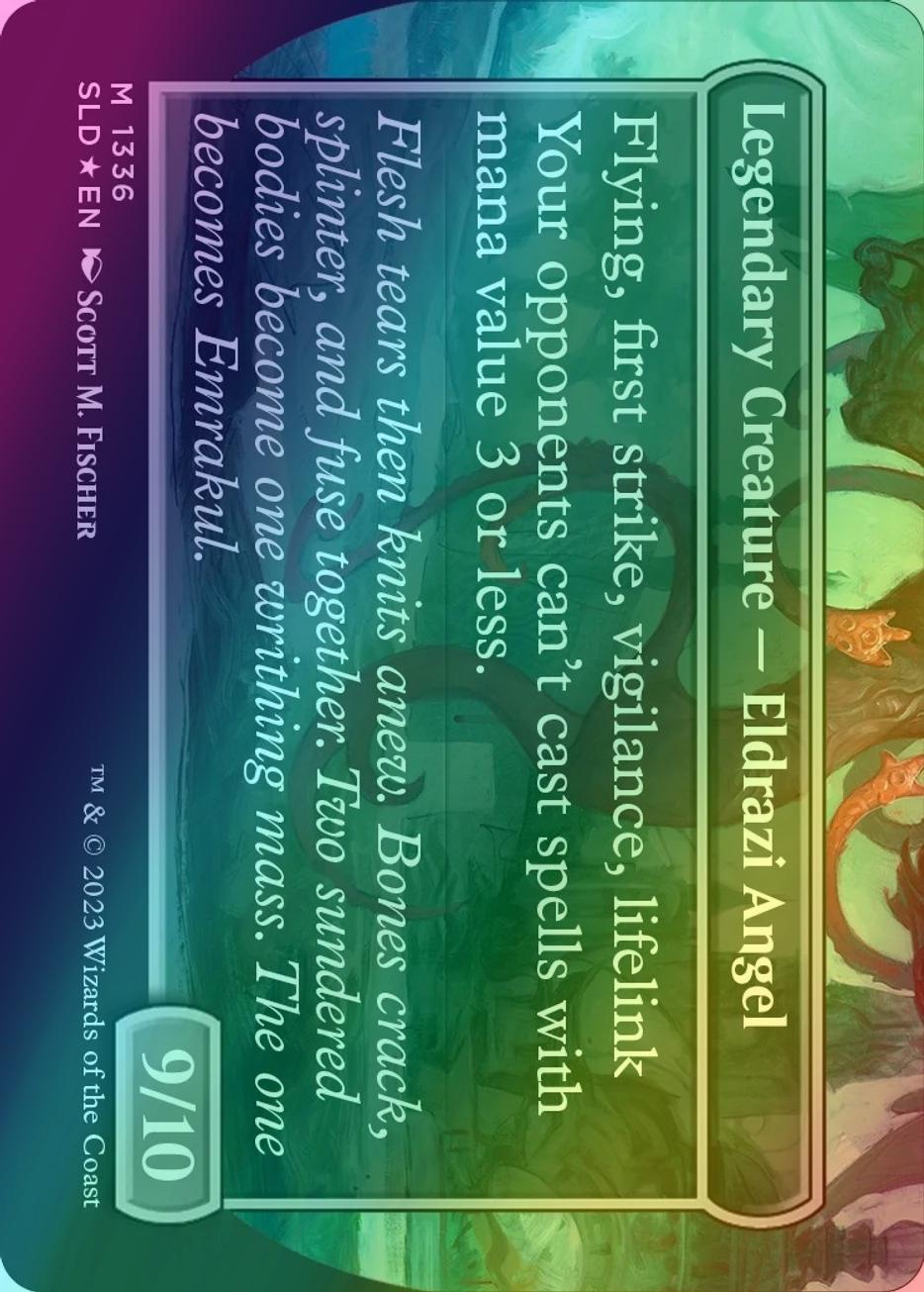 Bruna, the Fading Light // Brisela, Voice of Nightmares [1336] [Borderless] [Angels: They're Just Like Us] [Secret Lair Drop] [Foil]