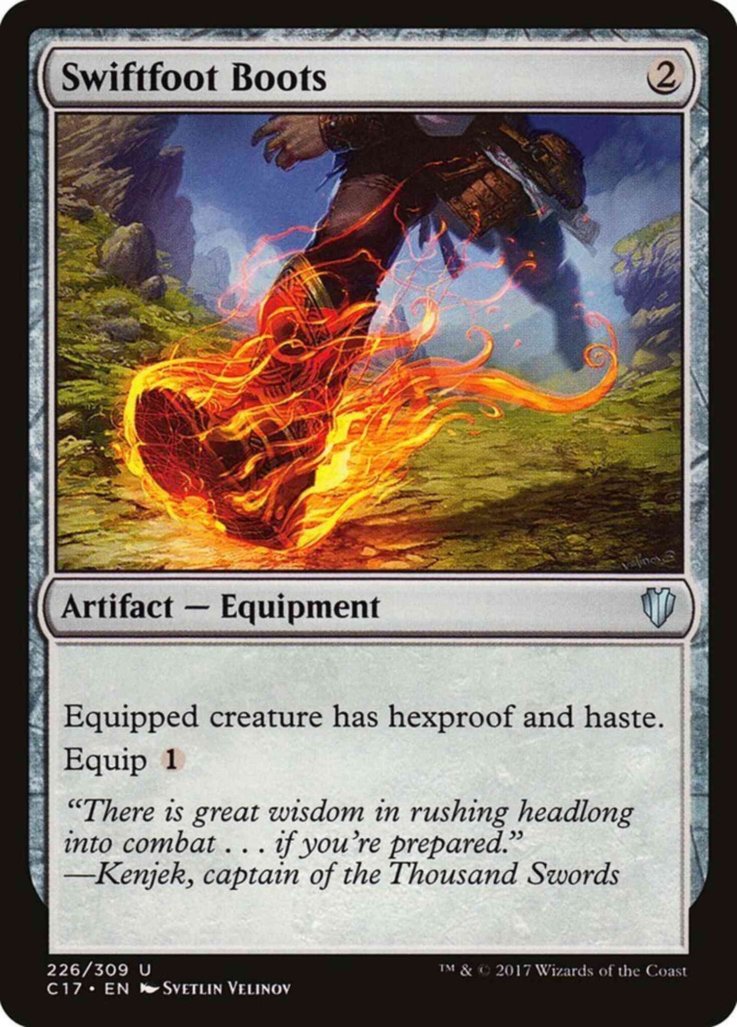 Swiftfoot Boots [226] [Commander 2017] [Non-Foil]