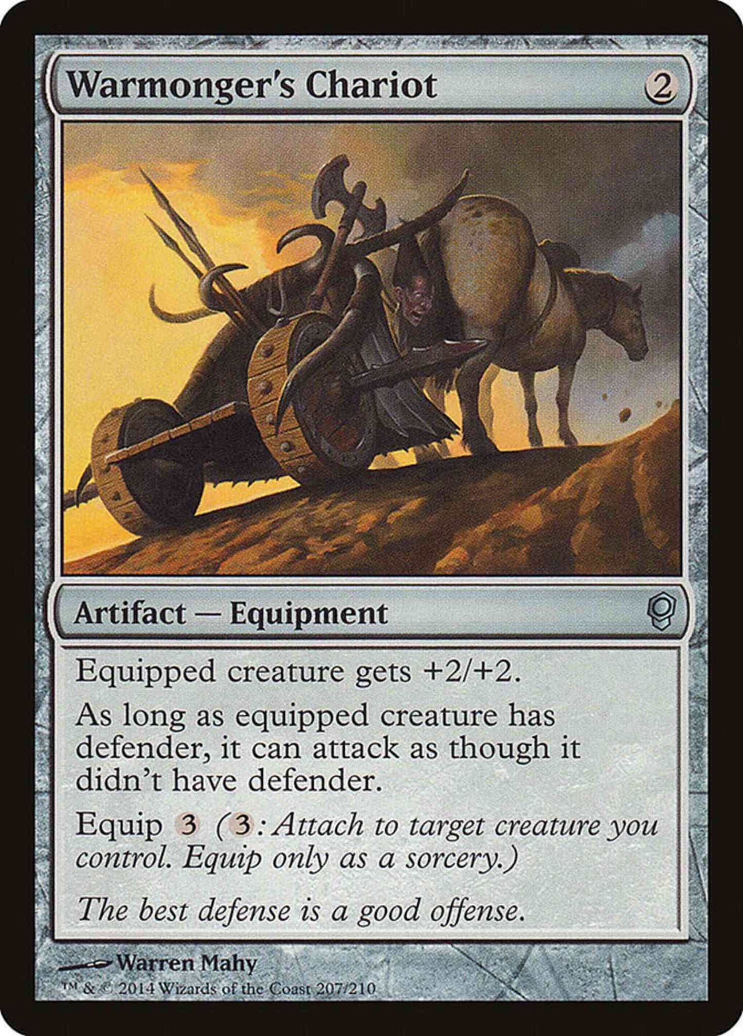 Warmonger's Chariot [207] [Conspiracy] [Non-Foil]