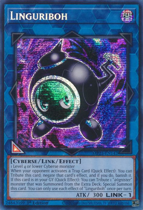 Linguriboh - MP25-EN142 - Prismatic Secret Rare - 1st Edition