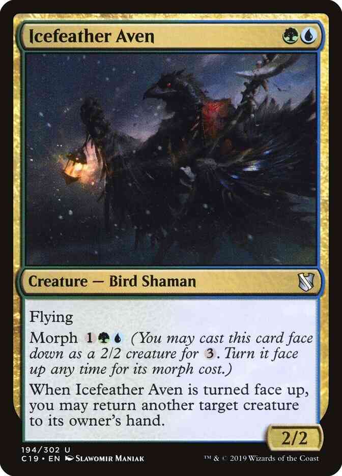 Icefeather Aven [194] [Commander 2019] [Non-Foil]