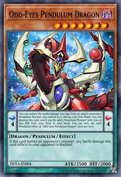 Odd-Eyes Pendulum Dragon - DUEA-EN004 - Ultimate Rare - Unlimited