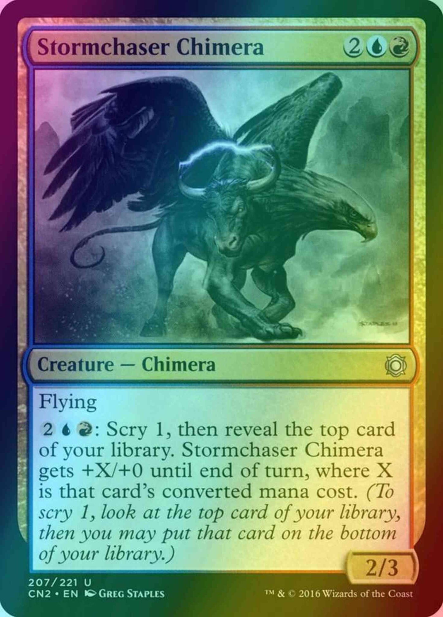 Stormchaser Chimera [207] [Conspiracy Take The Crown] [Foil]