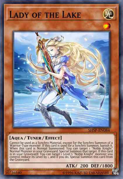 Lady of the Lake - SHSP-EN084 - Secret Rare - Unlimited