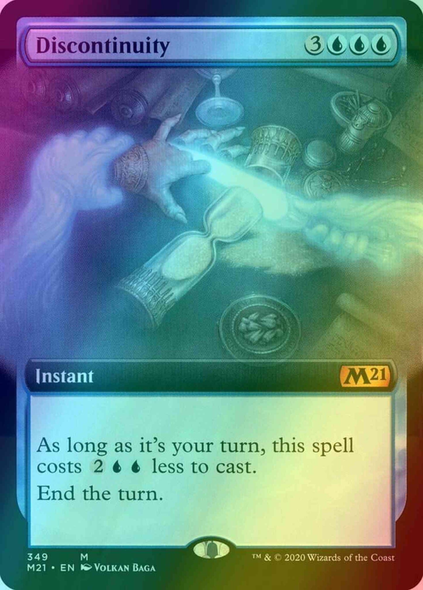 Discontinuity [349] [Extended Art] [Core Set 2021] [Foil]
