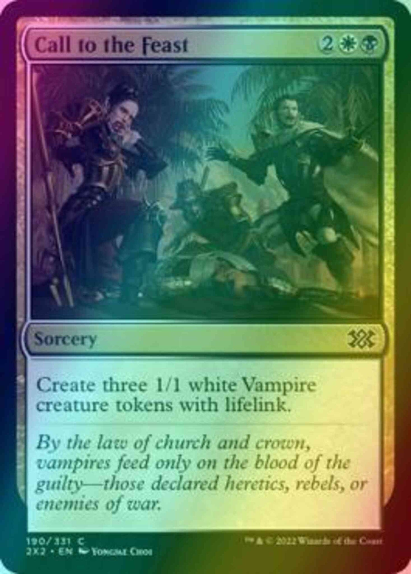 Call to the Feast [190] [Double Masters 2022] [Foil]