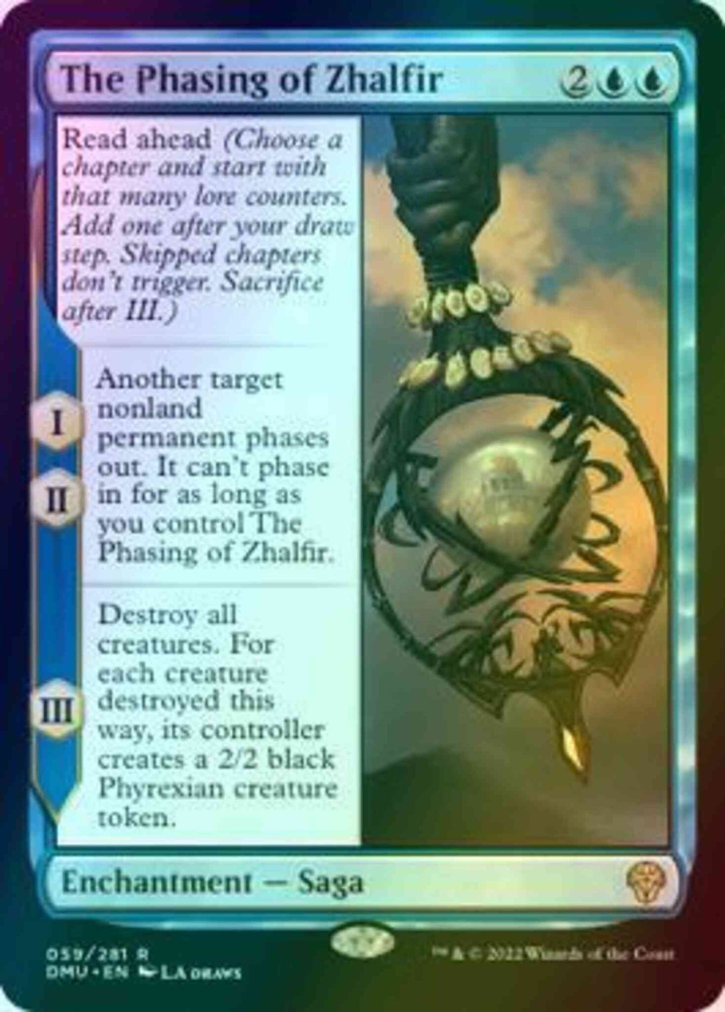 The Phasing of Zhalfir [59] [Dominaria United] [Foil]