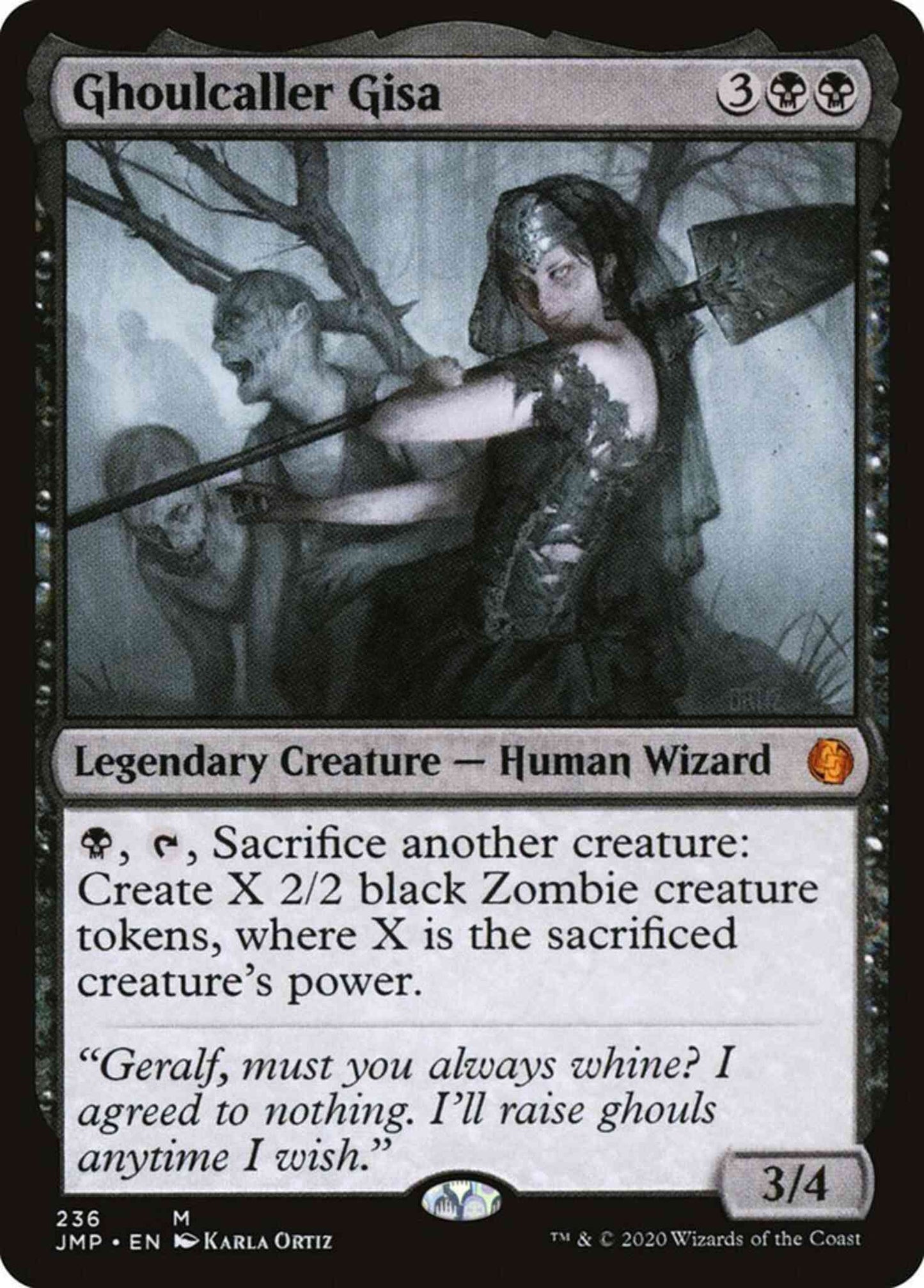 Ghoulcaller Gisa [236] [Jumpstart] [Non-Foil]
