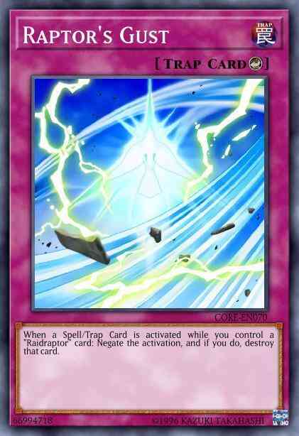 Raptor's Gust - CORE-EN070 - Common - Unlimited