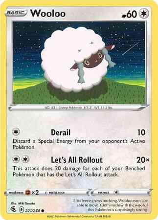Wooloo - 221/264 - Common [SWSH8-221] [Non-Holo]