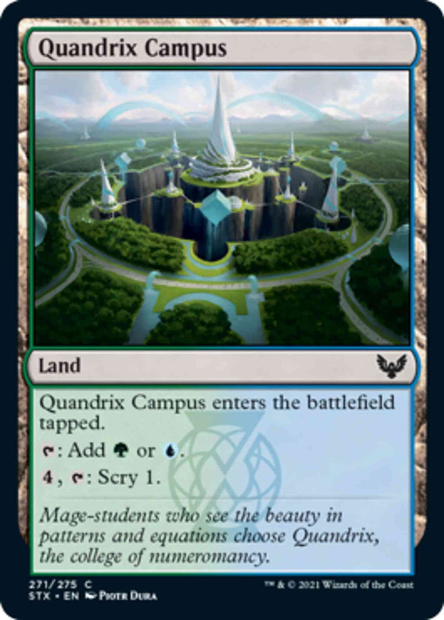 Quandrix Campus [271] [Strixhaven: School of Mages] [Non-Foil]