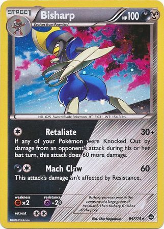 Bisharp - 64/114 - Alternate Holo Promo [Holo]