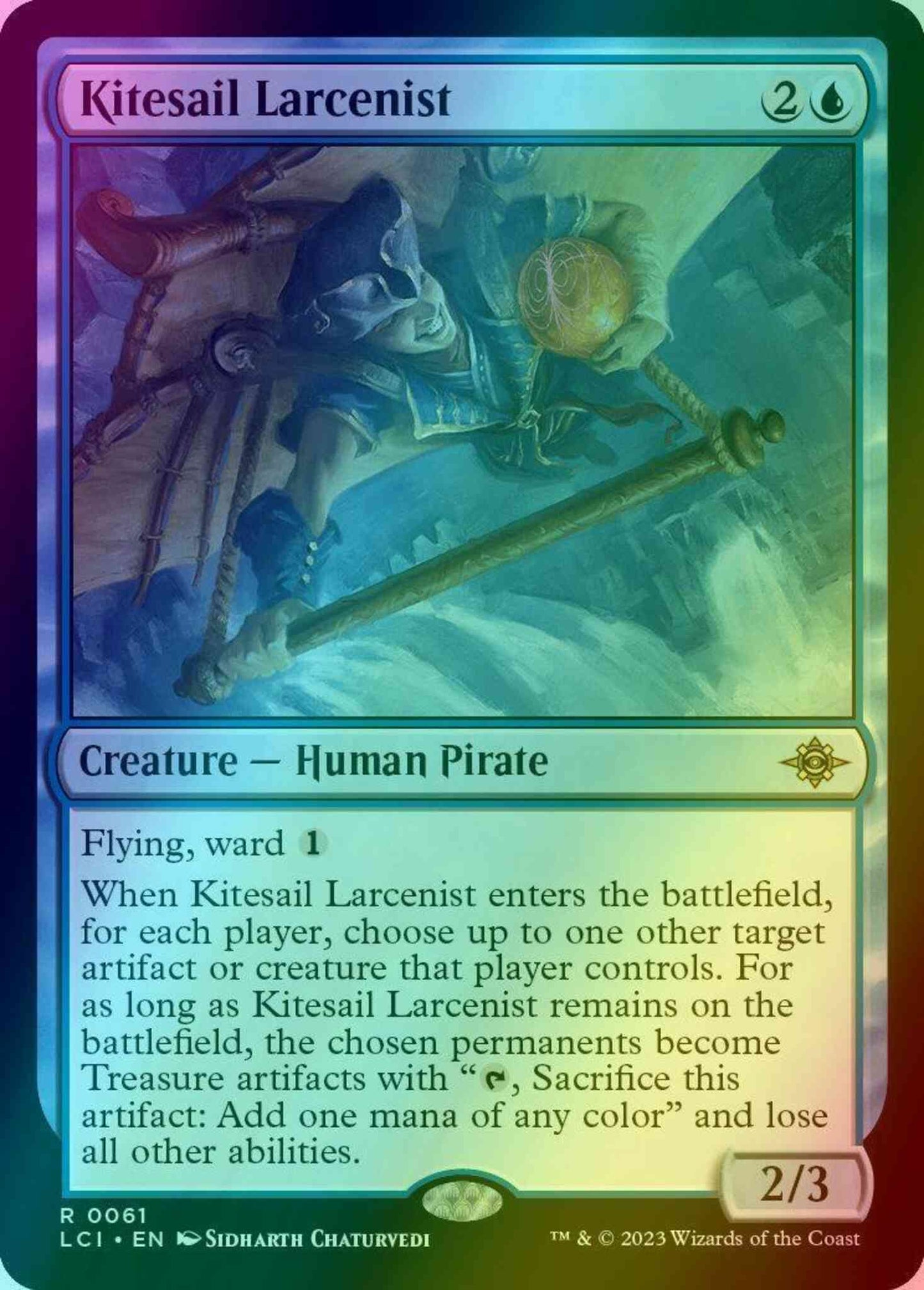 Kitesail Larcenist [61] [The Lost Caverns of Ixalan] [Foil]