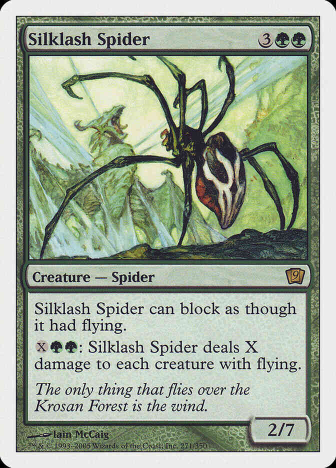 Silklash Spider [271] [Ninth Edition] [Non-Foil]