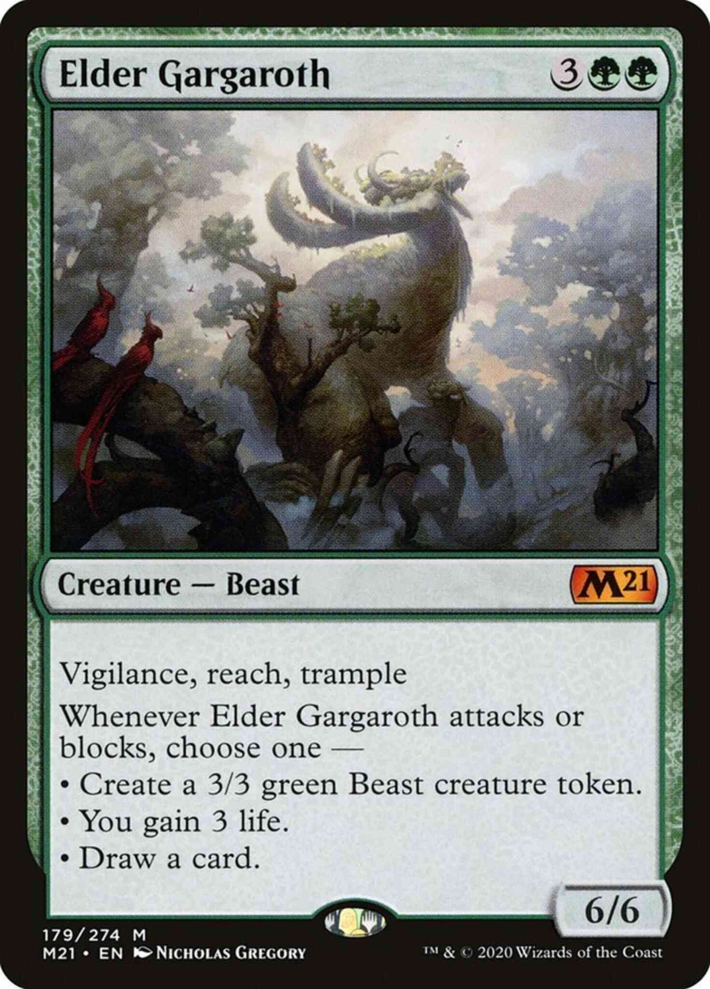 Elder Gargaroth [179] [Core Set 2021] [Non-Foil]