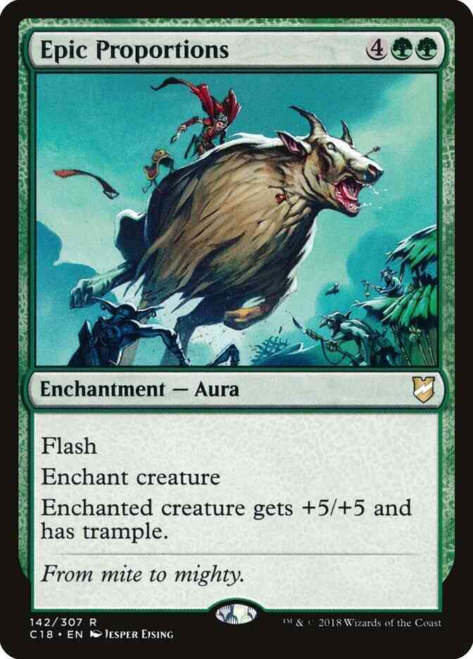Epic Proportions [142] [Commander 2018] [Non-Foil]