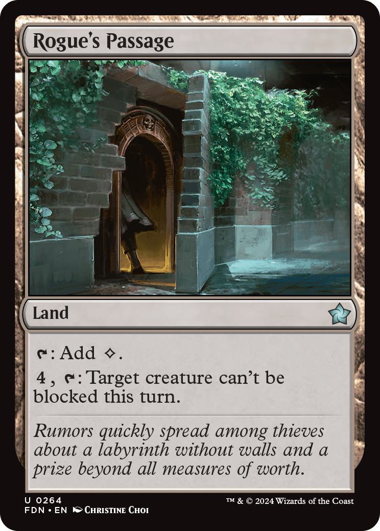 Rogue's Passage [264] [Foundations] [Non-Foil]