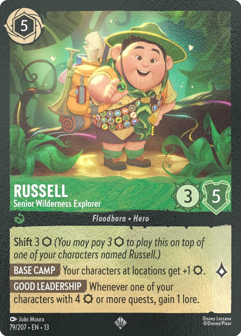 Russell - Senior Wilderness Explorer - 79/204 [Attack of the Vine!] [Cold Foil]