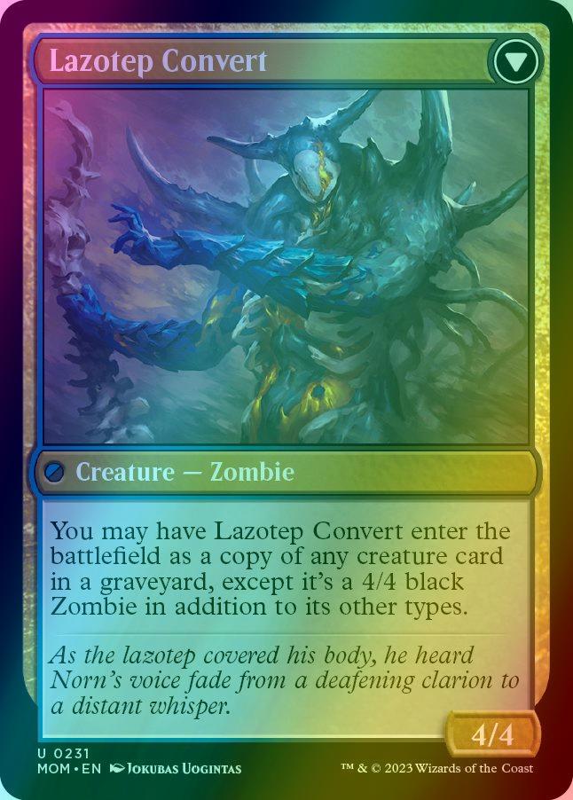 Invasion of Amonkhet // Lazotep Convert [231] [March of the Machine] [Foil]